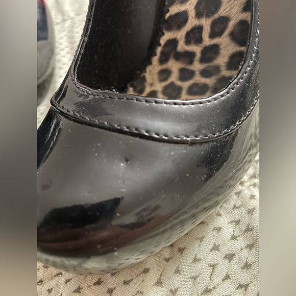 Black vintage / retro style heels - Picture 3 of 7